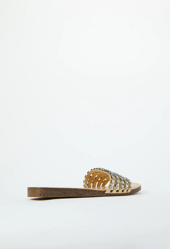 Stella Embellished Slide Sandal - Image 4