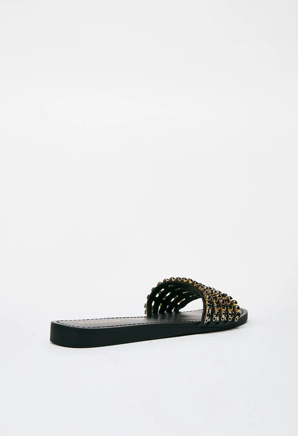 Stella Embellished Slide Sandal - Image 5