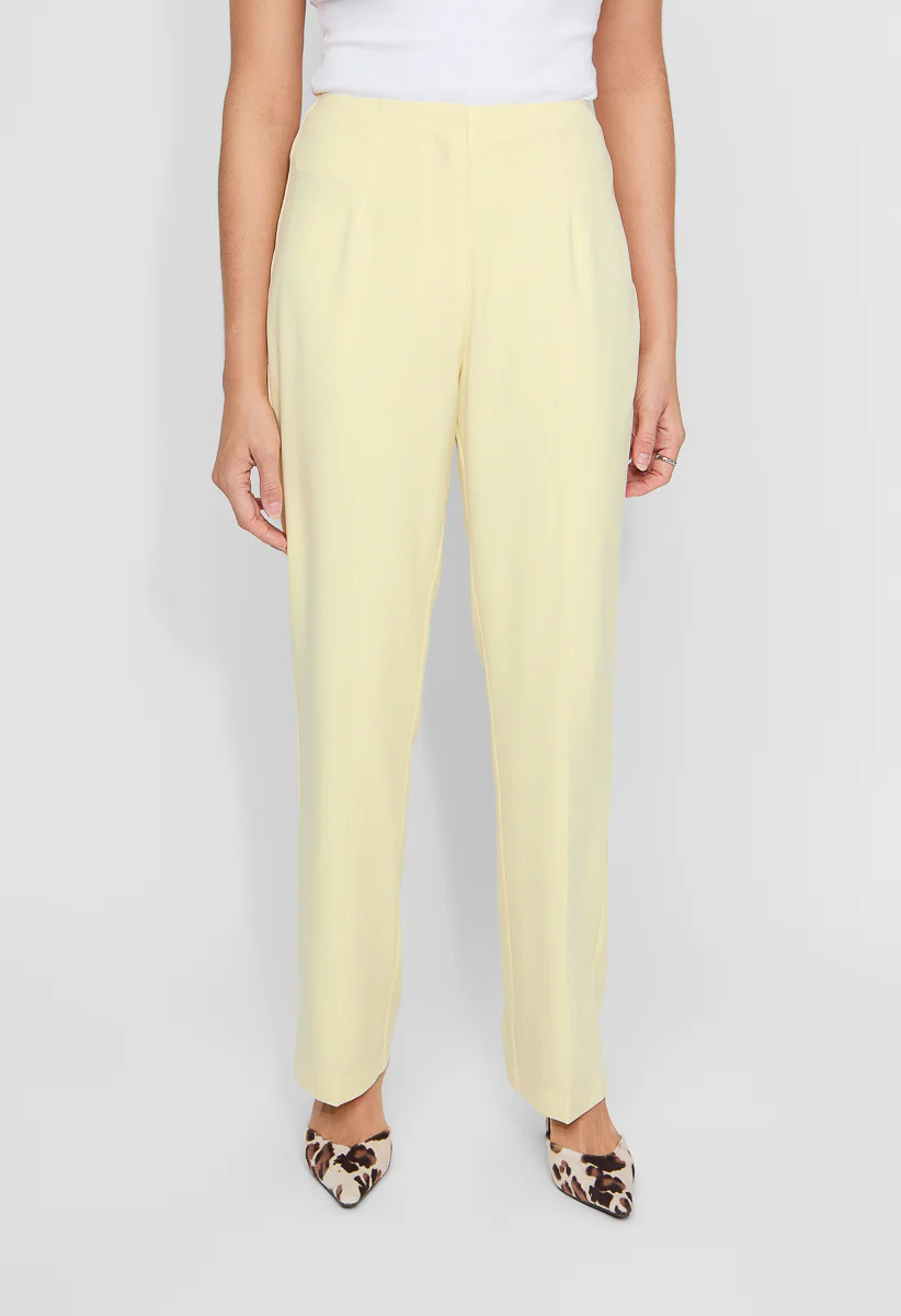 Straight Leg High-Rise Trousers - Image 3