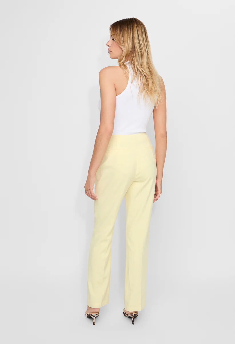 Straight Leg High-Rise Trousers - Image 4