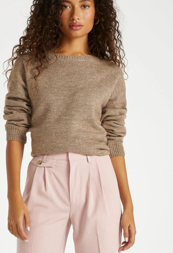 Longline Straight Leg Trousers - Image 3