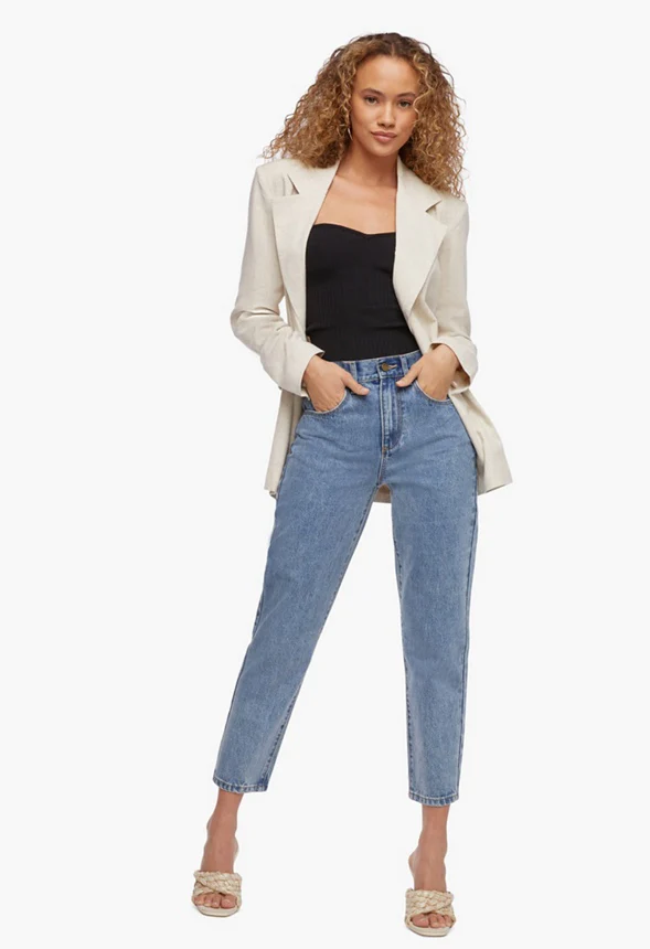 Strapless Sweetheart Sweater Top - Image 3