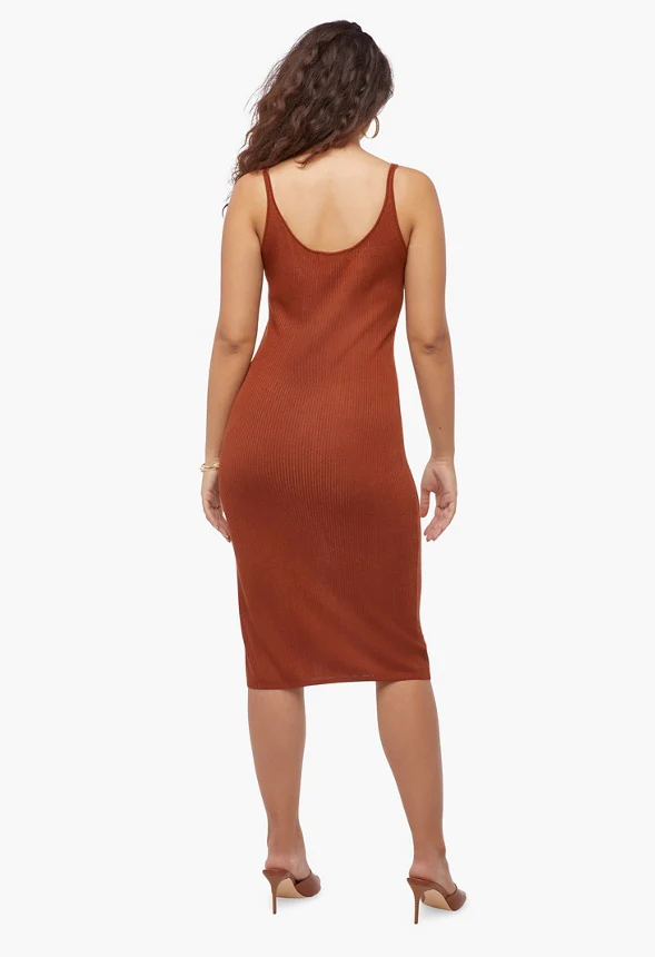 Strappy Midi Dress - Image 3