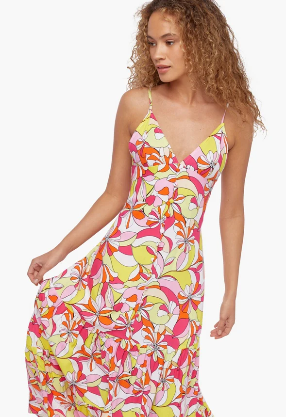 Strappy Tiered Maxi Dress - Image 4