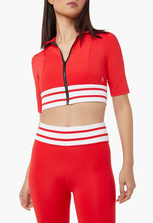 Stripe Waistband Leggings - Image 4