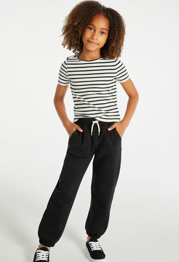 Striped Ribbed Baby Tee - Image 4