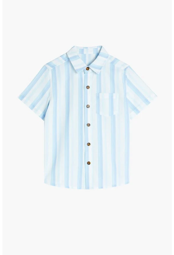 Striped Woven Shirt - Image 2