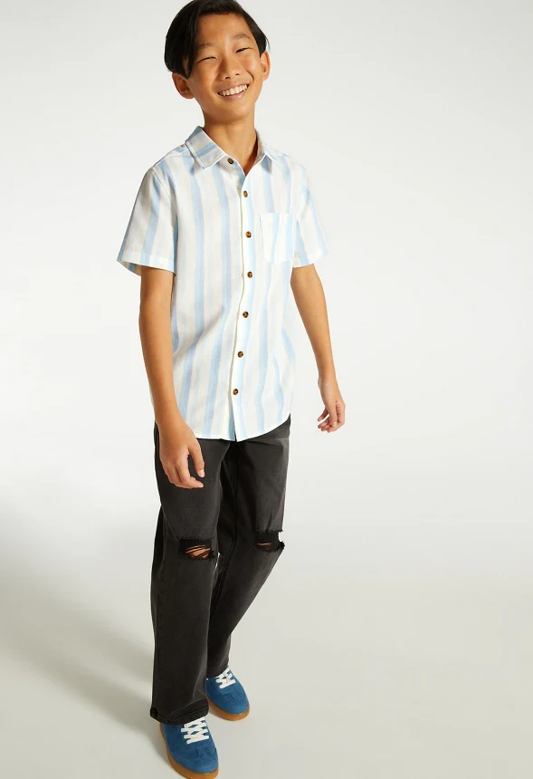 Striped Woven Shirt - Image 6