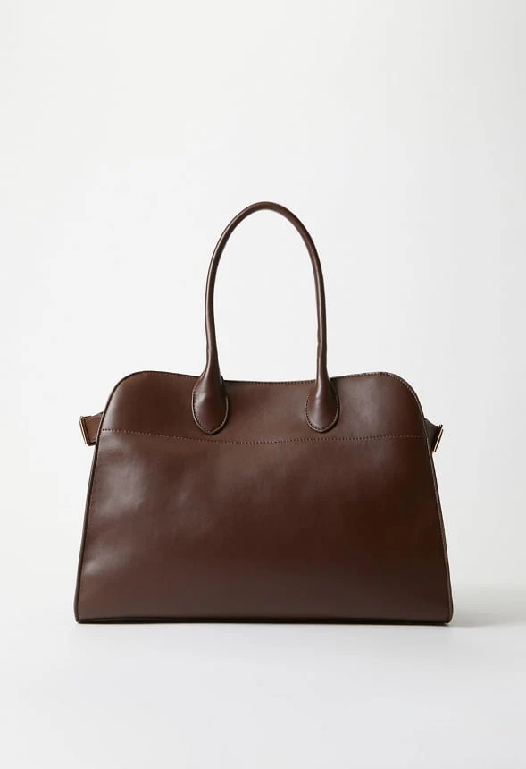 Structured Top Handle Tote - Image 3