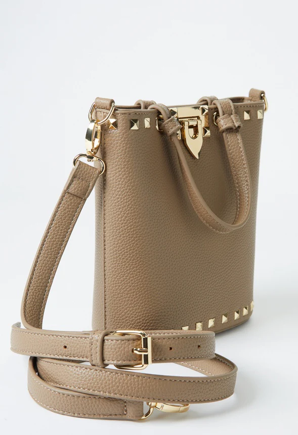 Studded Bucket Bag - Image 4