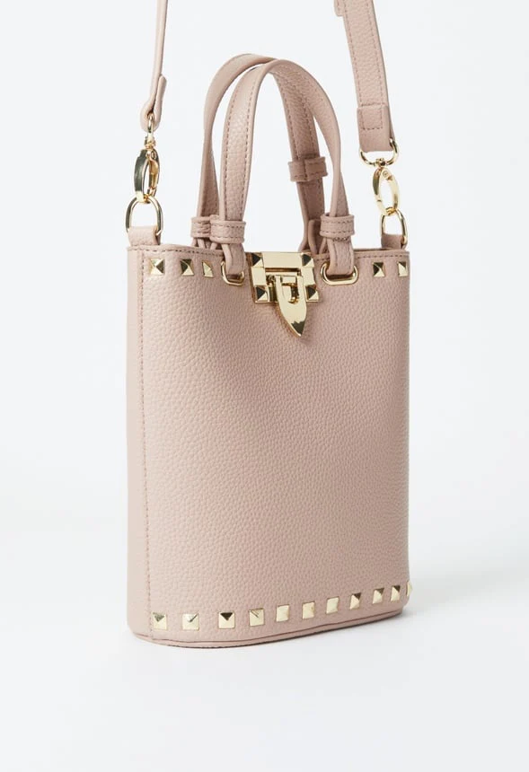 Studded Bucket Bag - Image 4