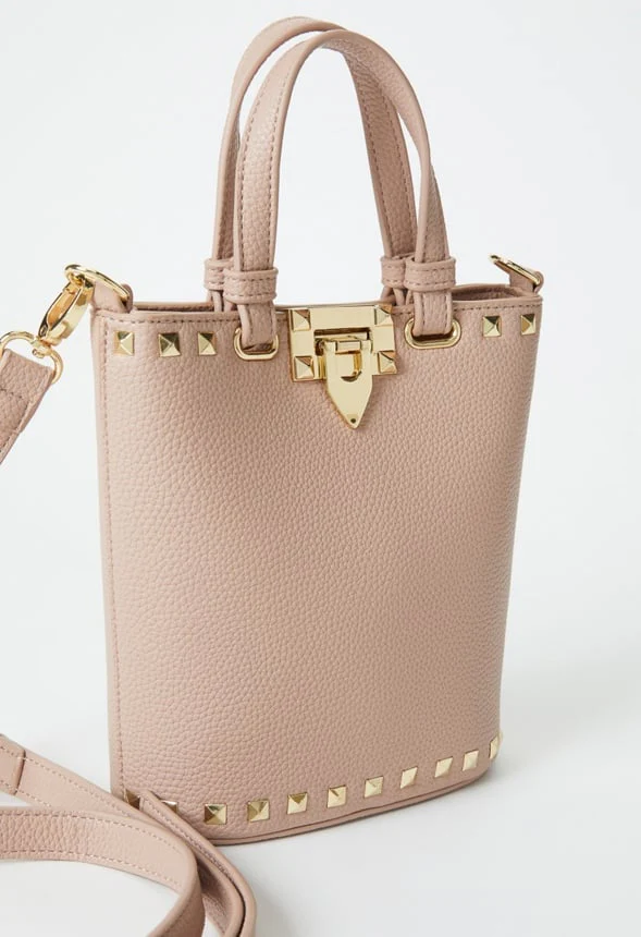 Studded Bucket Bag - Image 5