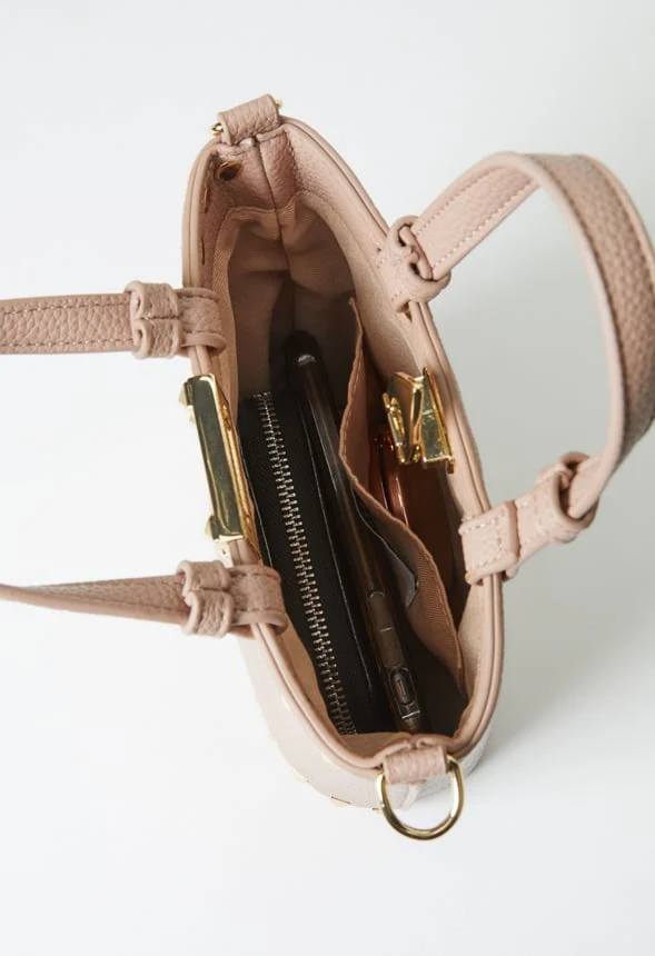 Studded Bucket Bag - Image 6