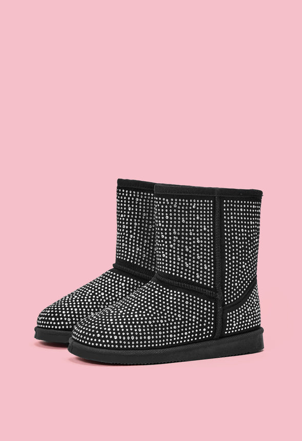 Studded Fuzzy Boot - Image 3
