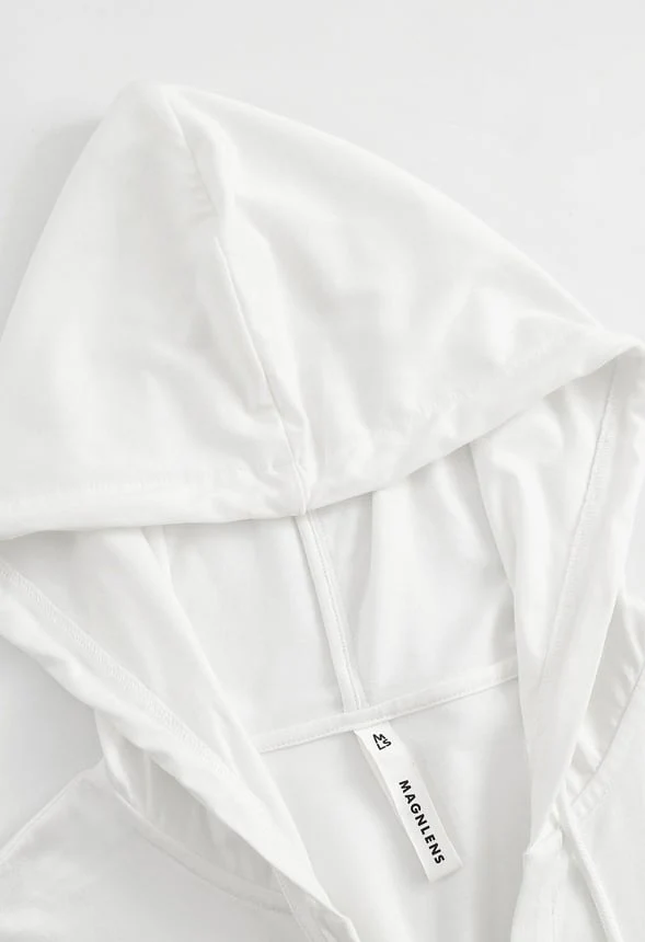 Supima Short Sleeve Hoodie Shirt - Image 2