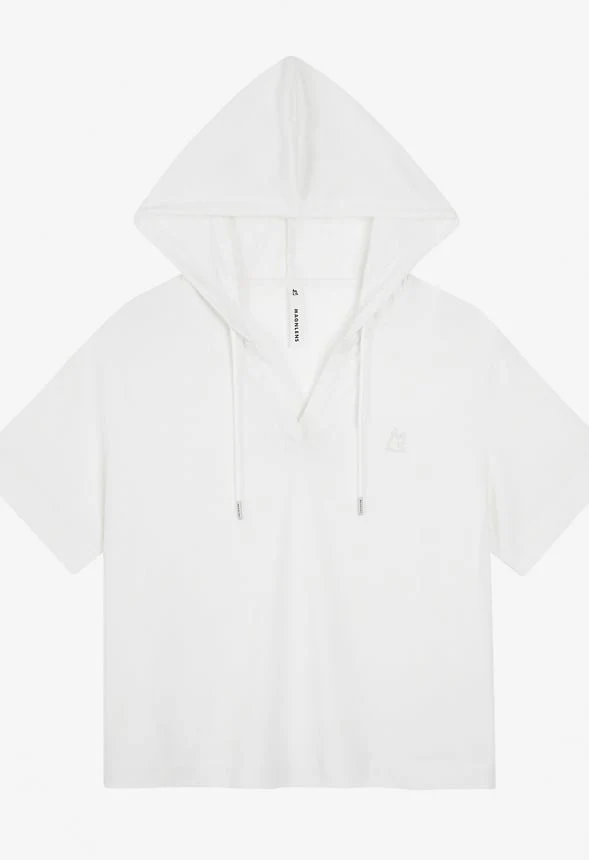 Supima Short Sleeve Hoodie Shirt - Image 3
