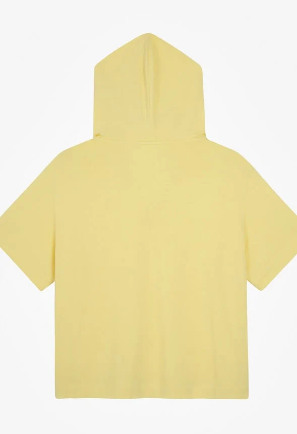 Supima Short Sleeve Hoodie Shirt - Image 5