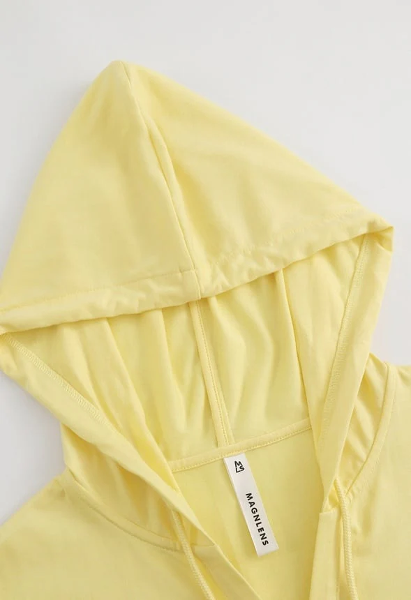 Supima Short Sleeve Hoodie Shirt - Image 6