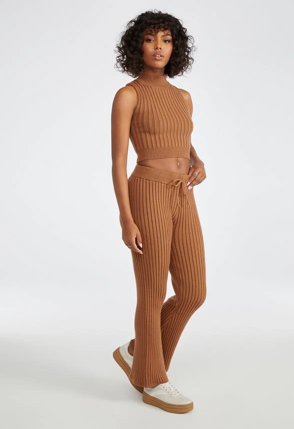 Sweater Knit Pants - Image 2