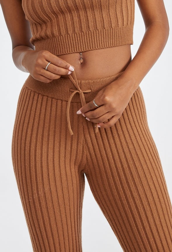 Sweater Knit Pants - Image 4