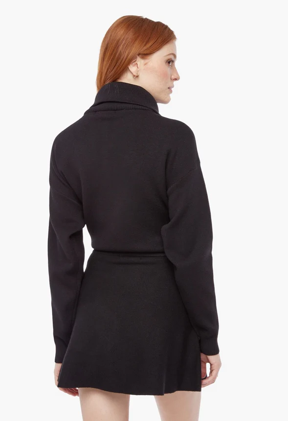 Sweater Mini Skirt - Image 3