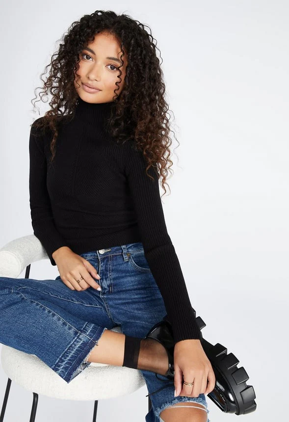 Sweater Rib Top - Image 4