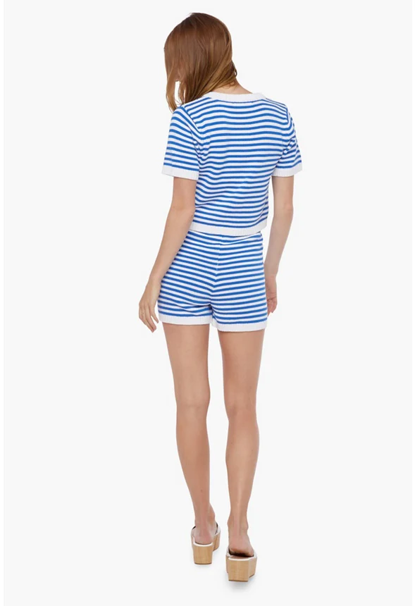 Sweater Stripe Shorts - Image 4