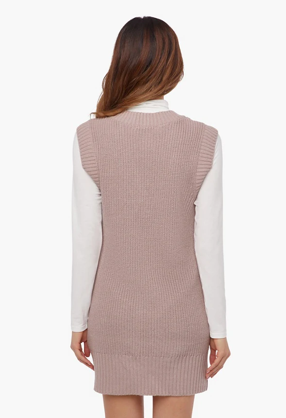 Sweater Vest Dress - Image 2