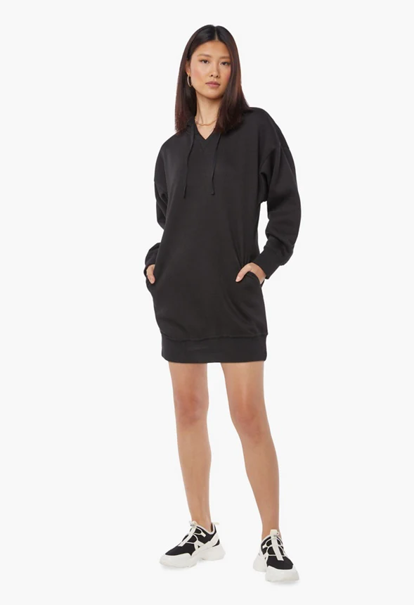Sweatshirt Hoodie Dress - Image 3