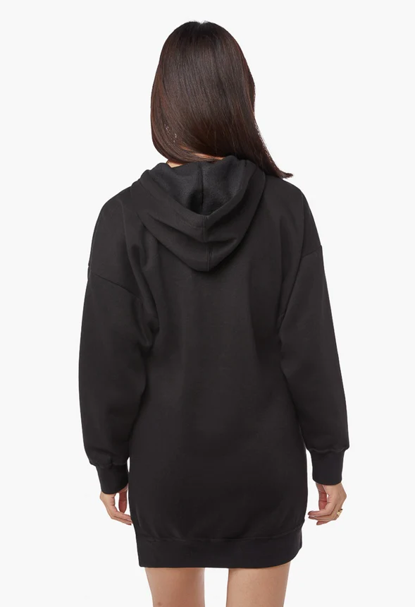 Sweatshirt Hoodie Dress - Image 2
