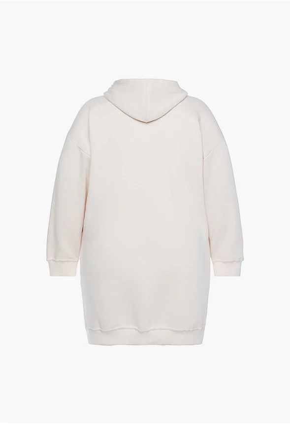 Plus Size Sweatshirt Hoodie Dress - Image 2