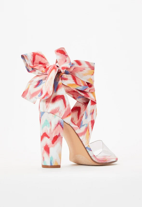 Sweet Rainbow Heeled Sandal - Image 3
