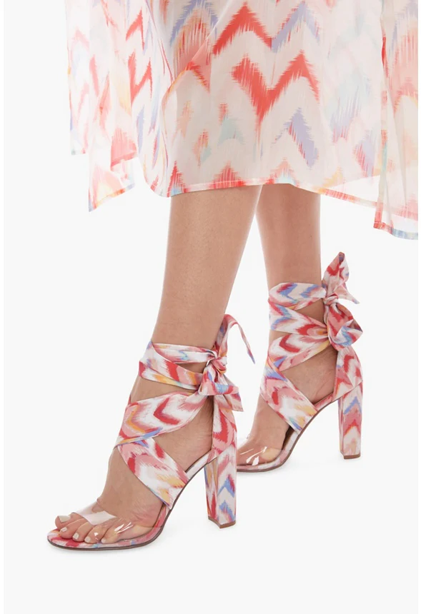 Sweet Rainbow Heeled Sandal - Image 5