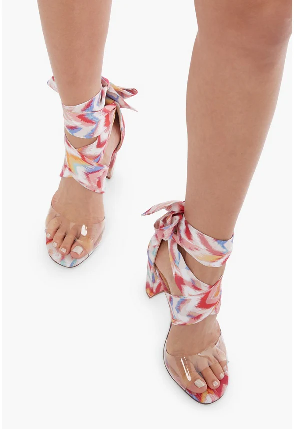 Sweet Rainbow Heeled Sandal - Image 6
