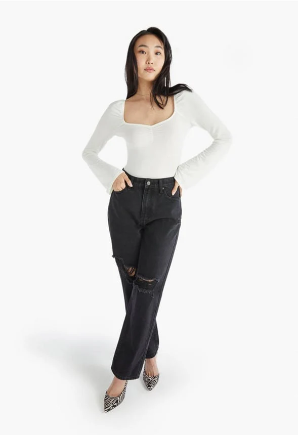 Sweetheart Neck Bodysuit - Image 4