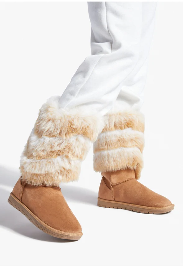 Taebrell Fuzzy Bootie - Image 2