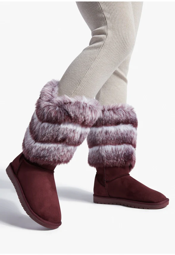 Taebrell Fuzzy Bootie - Image 2