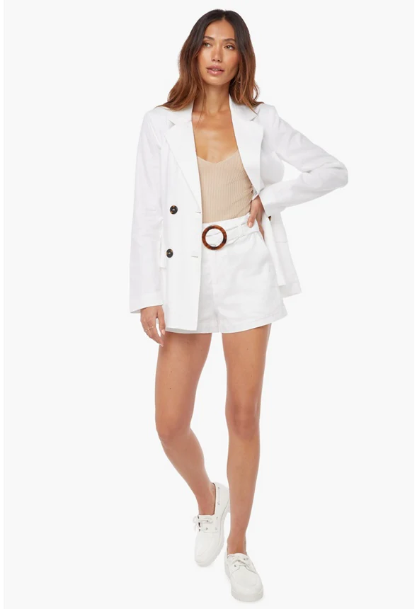 Tailored Linen Blazer - Image 3