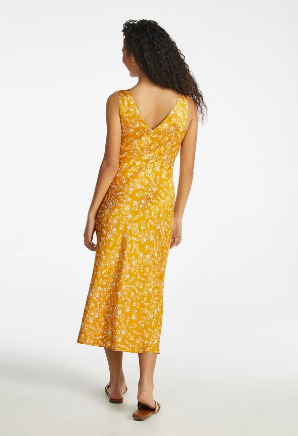 Tank Midi Slip Dress - Image 2