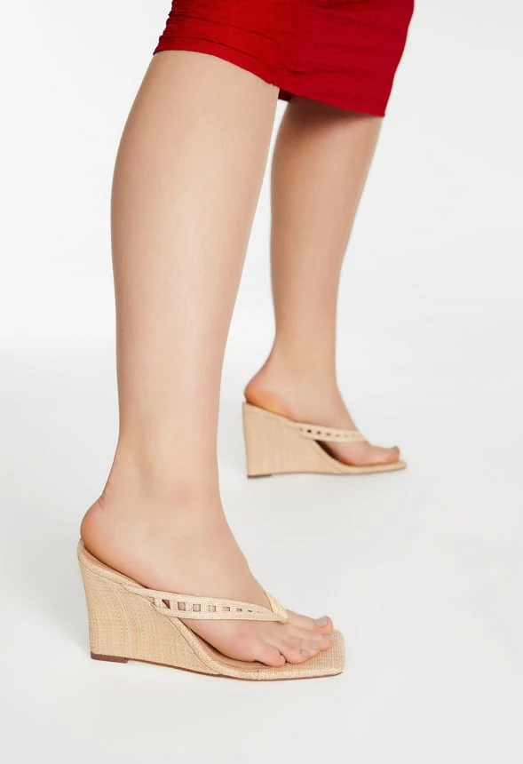 Tanya Wedge Sandal - Image 6