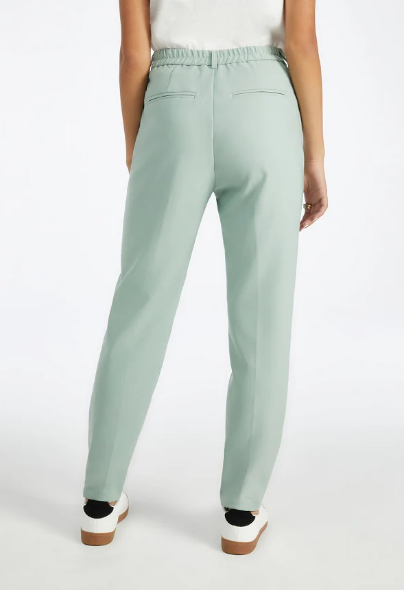 Tapered Crop Trousers - Image 3