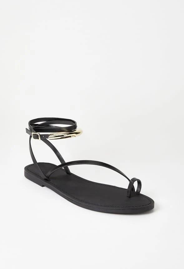Tara Flat Sandal - Image 2