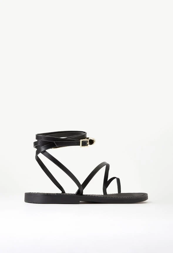 Tara Flat Sandal - Image 4