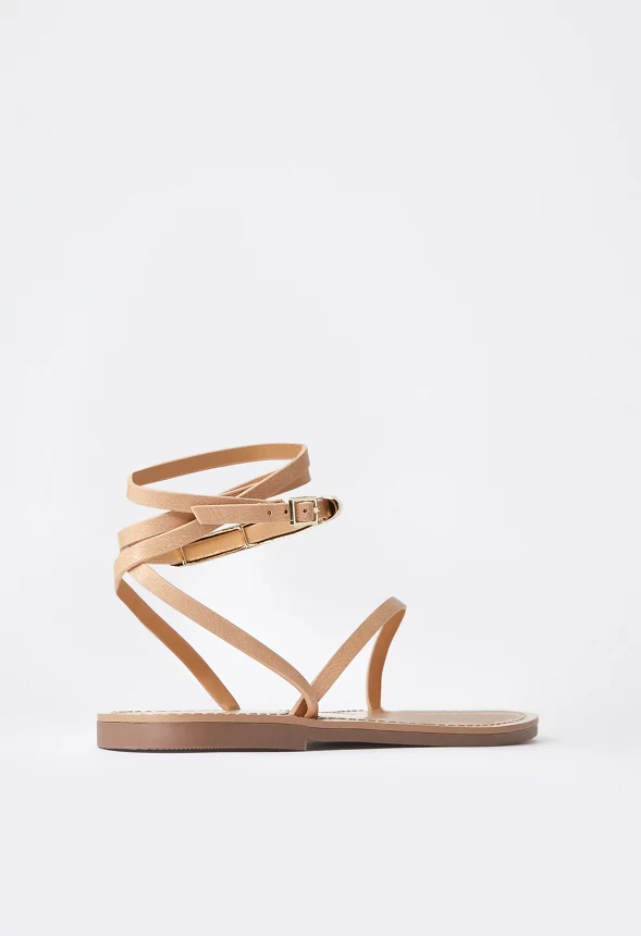 Tara Flat Sandal - Image 4
