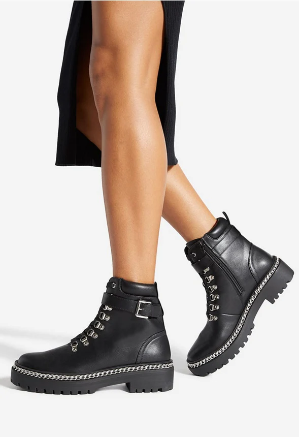 Tasha Lug Sole Bootie - Image 6