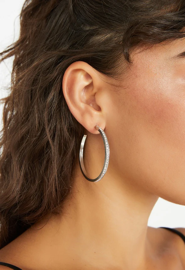 Taylor Mixed 3 Pair Pack Hoop Earrings - Image 2