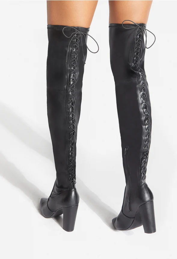 Tayson High Block Heel Boot - Image 2