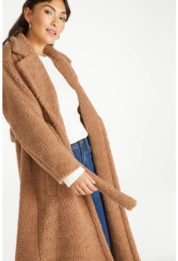 Teddy Fur Coat - Image 3