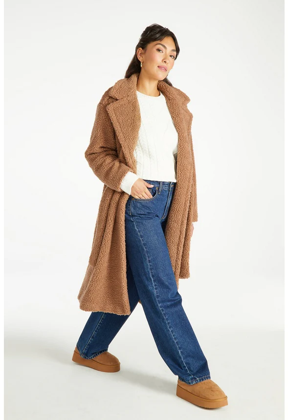 Teddy Fur Coat - Image 4