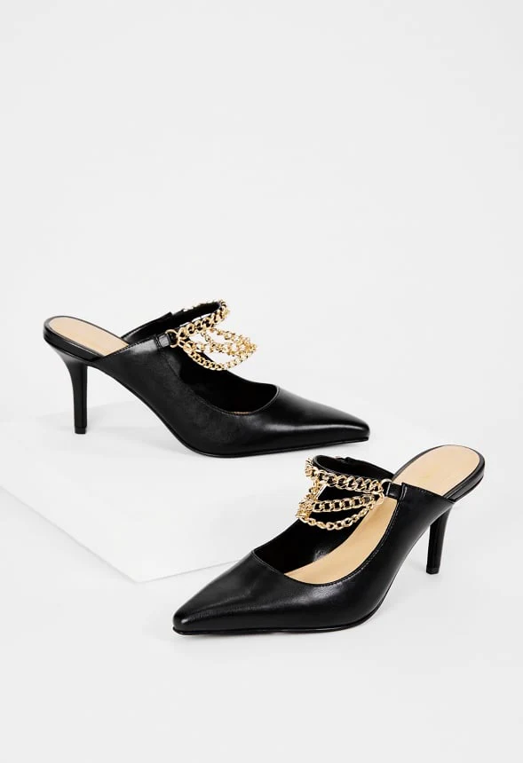 Tereza Low Heeled Mule - Image 5
